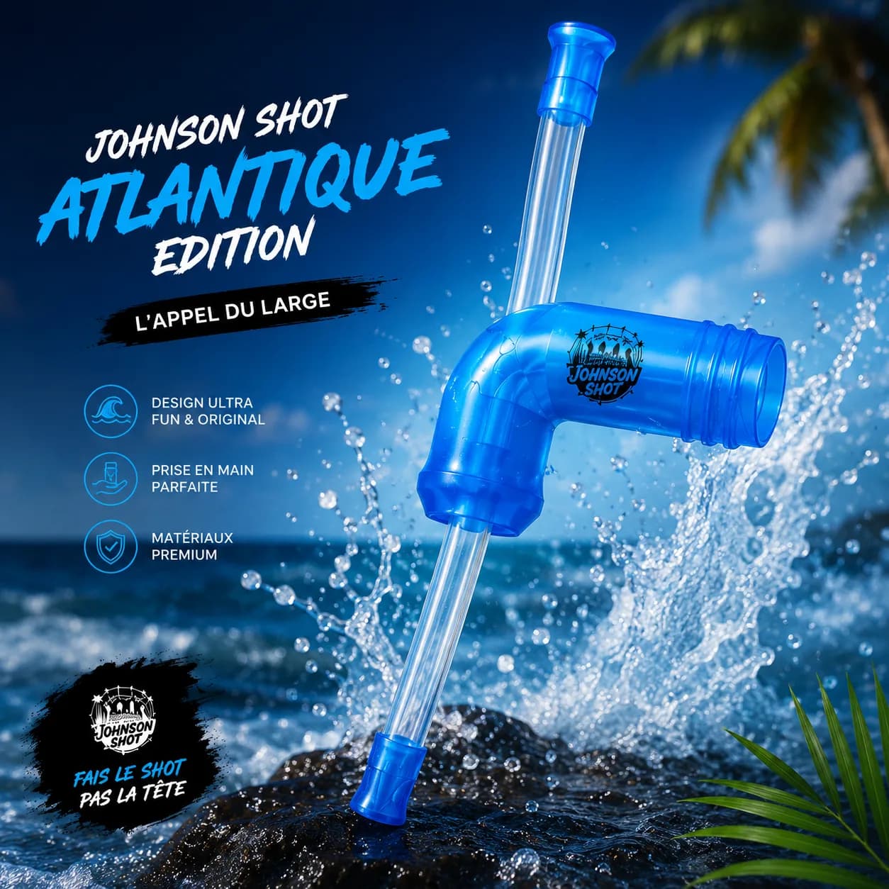 JOHNSON SHOT Bleu Atlantique — édition officielle